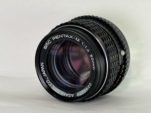 ★良品★ ペンタックス PENTAX SMC PENTAX-M 50mm F1.4 Kマウント オールドレンズ #1006-11