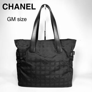 正規品　 CHANEL シャネル ニュートラベルラインGM ナイロン トートバッグ ココマー通勤　通学