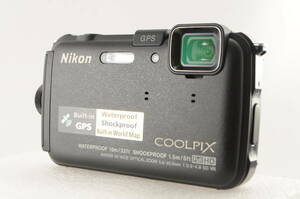 [美品] ニコン Nikon COOLPIX AW100 黒 コンパクトデジタルカメラ #1209