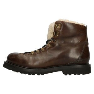 BUTTERO ブッテロ SOPHNET別注 HIKING BOOTS ムートン サイドジップ ハイキングブーツ ブラウン B4960