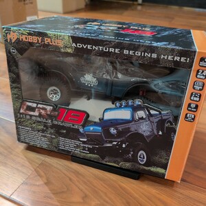 ホビー プラス 4Wd 1/18 RC ロッククローラー 車 4X4 Cr18 電動 RTR オフロード車　ブルー　未開封品