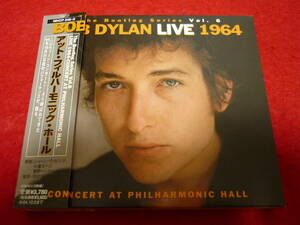 BOB DYLAN/LIVE 1964 CONCERT AT PHILHARMONIC HALL★ボブ・ディラン/アット・フィルハーモニック・ホール★国内盤/2CD/解説歌詞対訳付