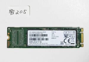 ★送料無料★M.2 SATA SSD 128GB★ 482時間 ★ Samsung ★ MZNLN128HAHQ-00000 ★ 管205