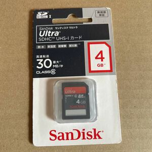 未開封 SanDisk サンディスク SDカード 4GB SanDisk Memory Card デジカメ デジタルカメラ ミラーレス一眼 メモリーカード 新品 未使用