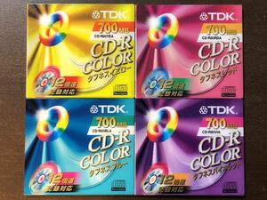 ☆★TDK 貴重品 低速CD-R 700MB 4枚★☆