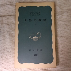 世界史概観（上） (岩波新書) H.G.ウェルズ 長谷部 文雄 阿部 知二