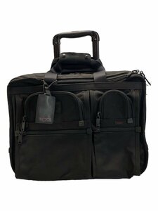 TUMI◆Alpha Travel & Business/2輪/トラベルキャリー/BLK/無地/26104DH