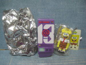 ☆未使用品 MEDICOM TOY メディコムトイ BE@RBRICK ベアブリック SERIES 18 CUTE Sponge Bob スポンジボブ 100% ☆