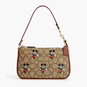 【COACH 本物 新品 コーチUSAアウトレット正規品】COACH X DISNEY コラボ ミッキーマウス ノリータ 19 ミニ バッグ CN507 レディース 新品