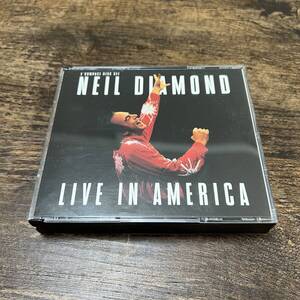 J-4349■中古CD2枚組■Live in America / Neil Diamond(ニール・ダイアモンド)■洋楽■