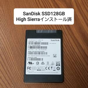 SanDisk SSD128GB High Sierra 管理201