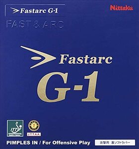 ニッタク(Nittaku) 卓球 ラバー ファスタークG-1 裏ソフト テンション レッド 厚 NR8702