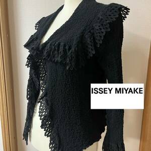 美品◇me ISSEY MIYAKE◇イッセイミヤケ◇ボレロカーディガン◇