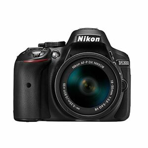 Nikon デジタル一眼レフカメラ D5300 AF-P 18-55 VR レンズキット ブラック D5300LKP18-55