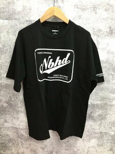 NEIGHBORHOOD NH.TEE-3 24AW BLACK ネイバーフッド Tシャツ L【4090-004】