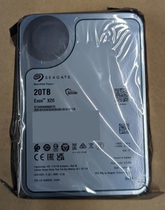 【メーカー再生品 中古】Seagate Exos X20 ST20000NM007D 20TB NL-SATA