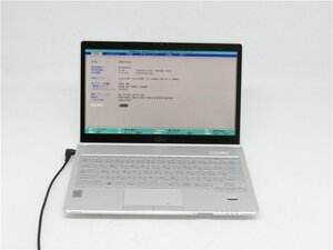 中古　富士通　FMV　SH90/T Core 5世代i5 4GB　ノートパソコン　BIOSまで表示　縦線あり　詳細不明　ジャンク扱い 　