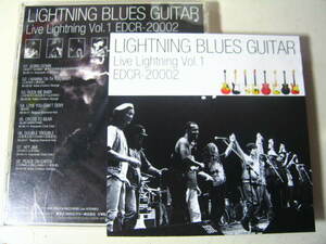 無傷CD ライトニングブルースギターLIGHTNING BLUES GUITAR LIVE VOL.1/Char チャー/仲井戸麗一/山岸潤史/近藤房之助/石田長生 /tl