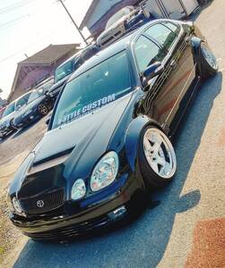 N-STYLECUSTOM 16系アリスト　オーバーフェンダーSET　TYPE1.5＆NEWTYPE9ｃｍ　ARISTO　JZS161JZS160GS300