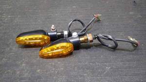 スズキ GSX400 インパルス GK79A フロントウインカーセット LED　社外品 S138-17