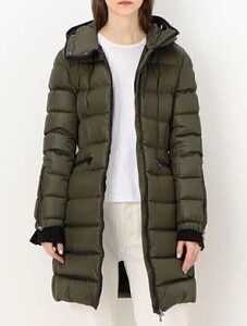 24万9700円　モンクレール ナイロン ダウン コート　オリーブカーキ　MONCLER 国内正規品 #A4