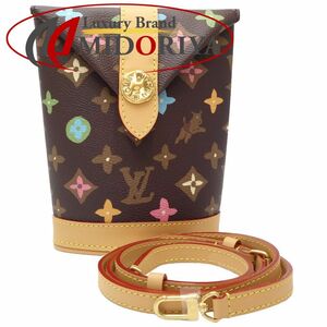 LOUIS VUITTON ルイヴィトン エンベロップ ポーチ M83344 ショルダーバッグ モノグラム クラギー チョコレート/180455【中古】