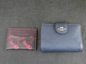 COACH コーチ　財布　6390 カードケース