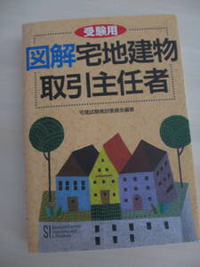 受験用図解宅地建物取引主任者テキスト本(株)西東社出版1997年8月20日発行