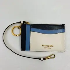 Kate spade (ケイトスペード) ブロック カードケース リストレット