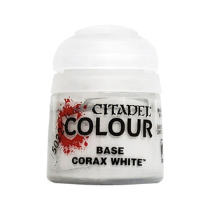 送料無料 新品 シタデルカラー BASE CORAX WHITE ベース コラックス・ホワイト 21-52 白 グレイ 灰色