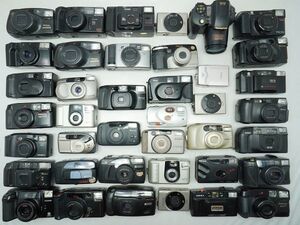 ★フイルムカメラなど★PENTAX/MINOLTA/KONICA/FUJI/OLYMPUS/RICOH/YASHICA/ 等 計:40点まとめ【ジャンク品】31285