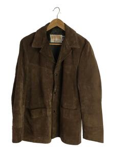 Schott◆レザージャケット・ブルゾン/38/スウェード/BRW/WESTERN SUEDE JACKET