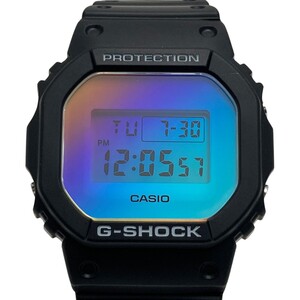 ☆☆ CASIO カシオ G-SHOCK Iridescent Colorシリーズ DW-5600SR-1JF クォーツ メンズ 腕時計 やや傷や汚れあり