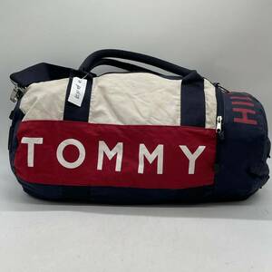 ★BN1658● TOMMY HILFIGER トミーヒルフィガー ボストン バッグ ダッフルバッグ 鞄 バッグ ショルダー トリコロール