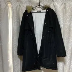 SHEIN ブラック モッズコート S