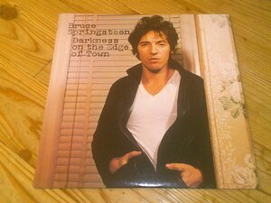 ●即決！LP：BRUCE SPRINGSTEEN DARKNESS ON THE EDGE OF TOWN 闇に吠える街 ブルース・スプリングスティーン