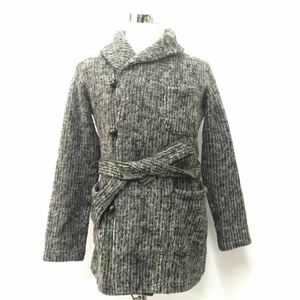 美品 エンジニアードガーメンツ ENGINEERED GARMENTS ニットジャケット グレーＳ