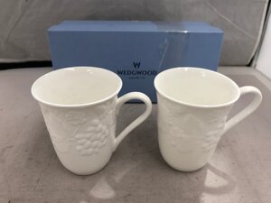 【WEDGWOOD】ウエッジウッド　ストロベリーヴァイン　カップ　ペア　SY02-GRS