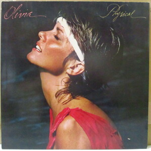 OLIVIA NEWTON JOHN-Physical (UK オリジナル LP+光沢固紙インナー/光沢見開きジャケ)