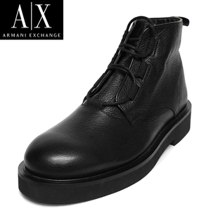 アルマーニ エクスチェンジ 靴 メンズ ブーツ レザー サイズ9 ARMANI EXCHANGE 新品