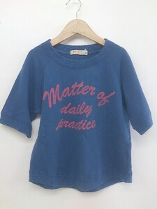 ◇ BEAMS HEART ビームス ハート 半袖 Tシャツ カットソー ブルー系 レディース P