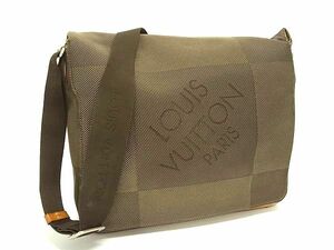 1円 LOUIS VUITTON ルイヴィトン M93226 ダミエジェアン メサジェNM クロスボディ ショルダーバッグ 斜め掛け テール ブラウン系 FB8953