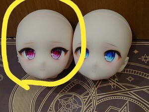 ドルフィードリーム カスタムヘッド SW肌？ ボークス DDH やわフタ 赤目 MDD ミニドルフィードリーム