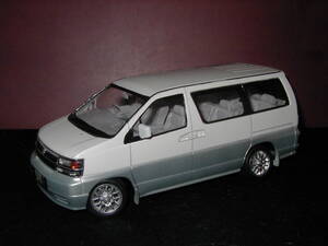 AOSHIMA アオシマ文化教材社 1/24 日産エルグランド 前期型 (E50) 完成品 NISSAN ELGRAND ニッサン ホーミー キャラバンHOMY CARAVAN