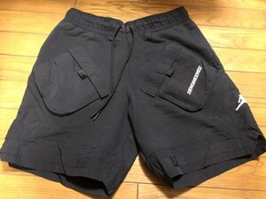 ナイキ ジョーダン 23 エンジニアード 厚手フリース ショーツ JORDAN 23ENG FLC ハーフパンツ M ブラック