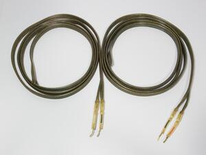 【中古】 Fostex　OFC CORD　4芯平行スピーカーケーブル　長さ 1.9m × 2本