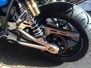 新品 送料安～　☆彡　ZRX1200ダエグ ステンレス チェーンカバー 検LED ウインカー