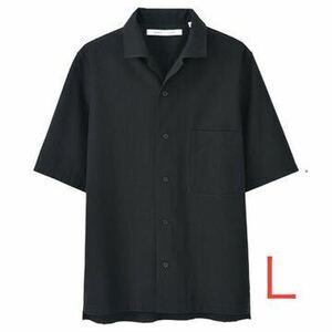 新品未使用【UNIQLO × LEMAIRE シアサッカー 半袖シャツ L】ユニクロ ルメール MARNI マルニ comoli auralee オーラリー ジルサンダー