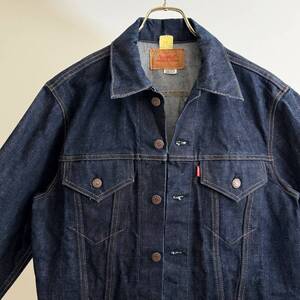 希少《 Mint Condition / 真紺 / 42 》60s 極上品【 LEVIS 70505 bigE ビッグE 4th インディゴ デニムジャケット アメリカ製 ビンテージ 】