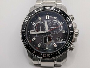 シチズン　プロマスター　E610-S062926　エコドライブ　電波ソーラー　中古　CITIZEN PROMASTER Eco-Drive　中古・即決・送料無料　№ 6879